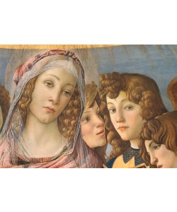 Sandro Botticelli, Maria mit dem Kinde und sechs Engeln