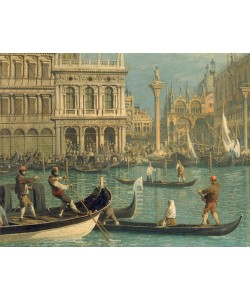 Giovanni Antonio Canaletto, Der Dogen– Palast