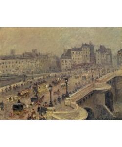 Camille Pissarro, Pont Neuf, brouillard