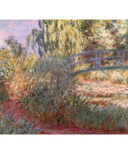Claude Monet, Le Bassin aux Nymphéas et sentier au bord de l’eau