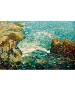 Frederick Childe Hassam, Brandung und Felsen