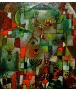 Paul Klee, Bild mit dem Hahn und dem Grenadier