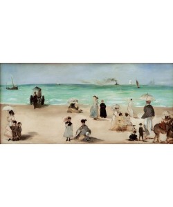 Edouard Manet, Sur la Plage de Boulognesur-Mer