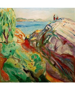 Edvard Munch, Sommer mit Küste. Kragerö