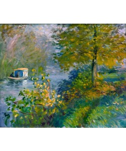 Claude Monet, Le bateauatelier