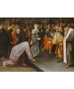 Pieter Brueghel der Jüngere, Christus und die Ehebrecherin