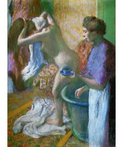 Edgar Degas, Breakfast after the bath
