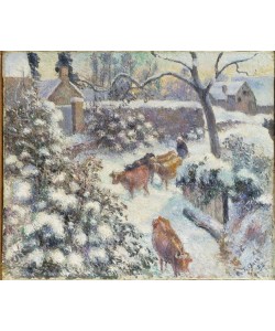 Camille Pissarro, Effet de neige à Montfoucault