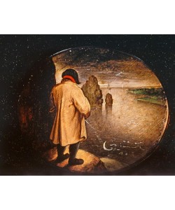 Pieter Brueghel der Jüngere, Der Mann, der auf den Mond pißt