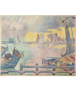 Paul Signac, Les bateaux à Flessingue