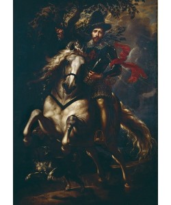 Peter Paul Rubens, Bildnis des Giovanni Carlo Doria zu Pferde