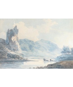 JOSEPH MALLORD WILLIAM TURNER, Ilam Rock, Dovedale, Staffordshire