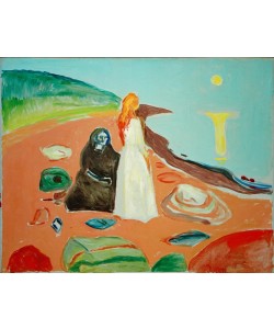 Edvard Munch, Zwei Frauen am Strand