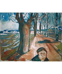 Edvard Munch, Der Mörder in der Allee