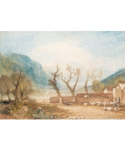 JOSEPH MALLORD WILLIAM TURNER, Mont Blanc from the Bridge of St. Martin, Sallanches