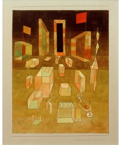 Paul Klee, Nichtkomponiertes im Raum