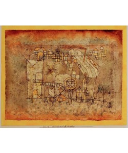 Paul Klee, Ankunft des Luft=dampfers