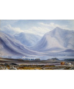 William Turner of Oxford, Grouse Shooting on the Moor near Dalmally, Loch Awe, Argyll