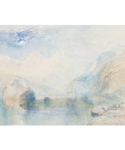 JOSEPH MALLORD WILLIAM TURNER, Lauerzersee mit Schwyz und den beiden Mythen