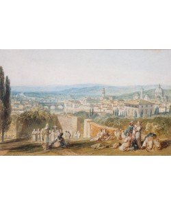 JOSEPH MALLORD WILLIAM TURNER, Florence, from the Chiesa al Monte