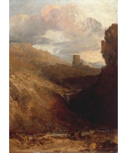 JOSEPH MALLORD WILLIAM TURNER, Dolbadarn Castle