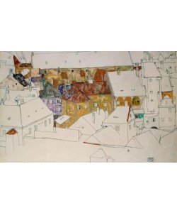 Egon Schiele, Die gelbe Stadt