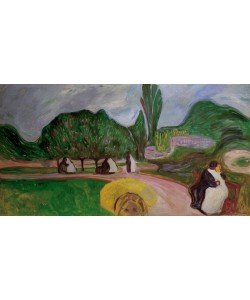 Edvard Munch, Liebespaare im Park