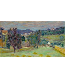 Pierre Bonnard, Paysage violet, le soir