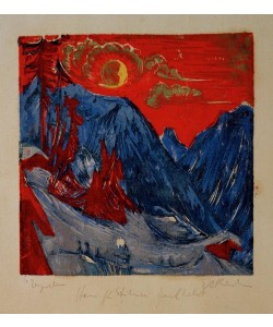 Ernst Ludwig Kirchner, Wintermondnacht