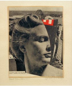 Kurt Schwitters, left half of a beauty