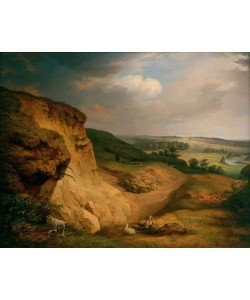 Johann Heinrich Beck, Der Muldenstein bei Jeßnitz