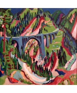 Ernst Ludwig Kirchner, Die Brücke bei Wiesen