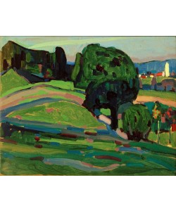 Wassily Kandinsky, Landschaft bei Murnau