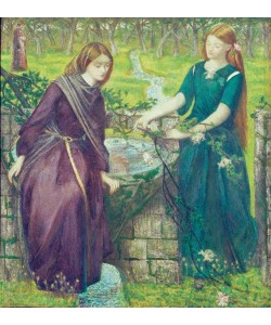 Dante Gabriel Rossetti, Dante’s Vision of Rachel an Leah