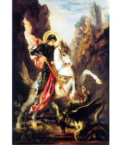 Gustave Moreau, St George and the Dragon