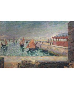 Paul Signac, Der Fischmarkt, Port-en-Bessin