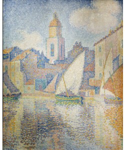 Paul Signac, Kirchturm von Saint-Tropez