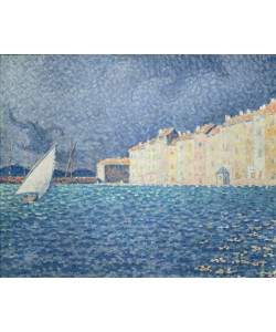 Paul Signac, Saint-Tropez,  Das Gewitter