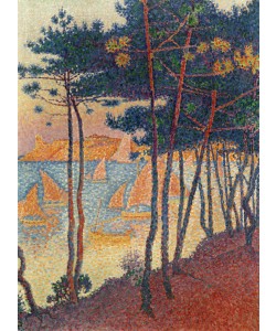 Paul Signac, Segel und Pinien