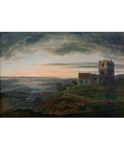 Johan Christian Clausen-Dahl, Die Kirchenruine von Avaldsnes auf Karmoey