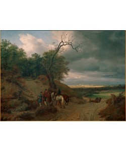 Thomas Fearnley, München nach dem Gewitter 