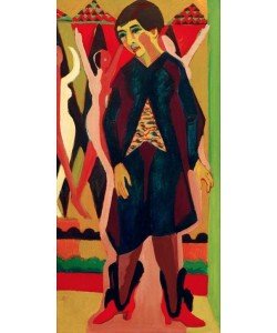 Ernst Ludwig Kirchner, Bildnis Anna Müller