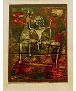 Paul Klee, Zwergherold zu Pferd