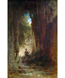 Carl Spitzweg, Der Mineraloge in der Grotte