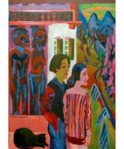 Ernst Ludwig Kirchner, Vor Sonnenaufgang