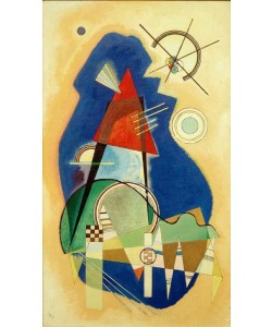 Wassily Kandinsky, Diskretes Blau