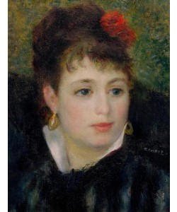 Pierre-Auguste Renoir, Femme à la rose