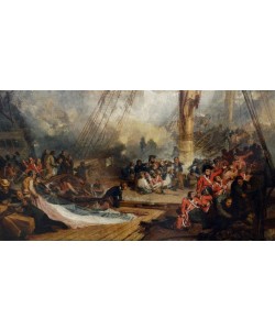 JOSEPH MALLORD WILLIAM TURNER, The Battle of Trafalgar