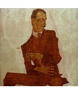 Egon Schiele, Bildnis Arthur Roessler