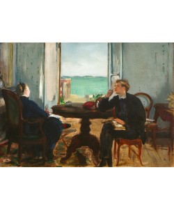 Edouard Manet, Interieur in Arcachon